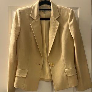 Pale yellow Blazer